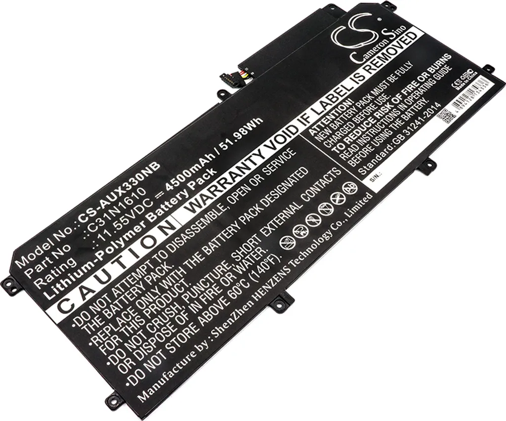 Batterie pour Asus UX330CA UX330C Idéale pour Télétravail et Mobilité PC