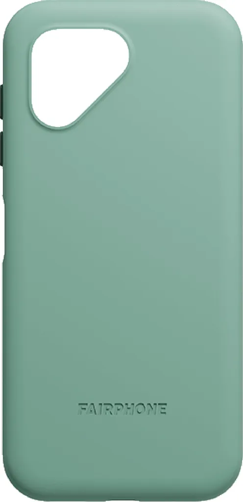 Protégez votre Fairphone 5 des chutes avec cette coque verte ajustée