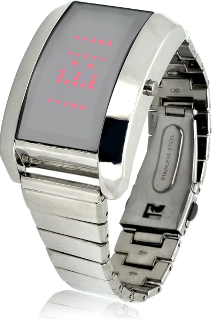 Orologio Personalizzabile LED Acciaio | Eleganza Moderna e Unica
