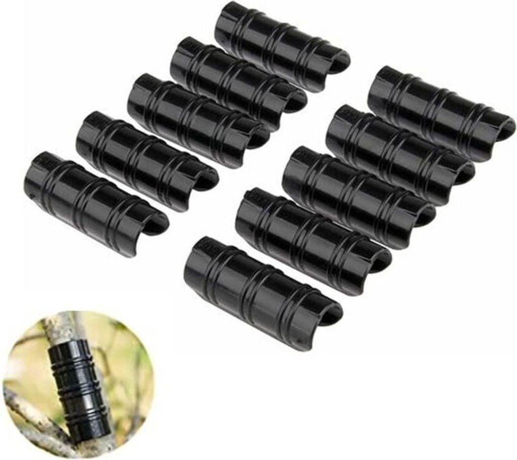 20 Stück Gewächshausklammern, Rohrschellen zur Befestigung von Abdeckungen an Gartengewächshäusern, Gartengebäuden, Rohrklammer zur Befestigun...