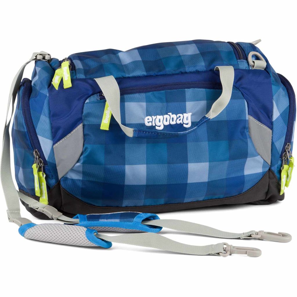 ergobag borsa sportiva Sportbag KaroalaBär blu multicolore Immagine del prodotto 