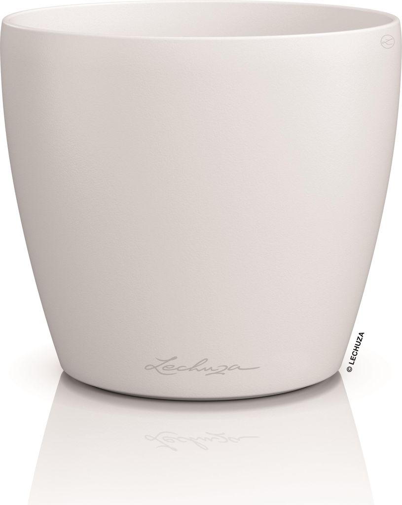 Lechuza Obal Classico Color Deco, průměr 12 cm, bílá Obrázek produktu 