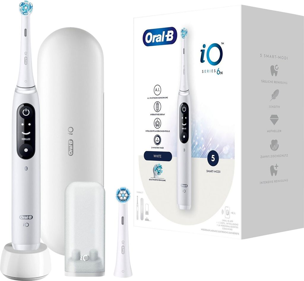 Oral-B iO Series 6 White + Etui