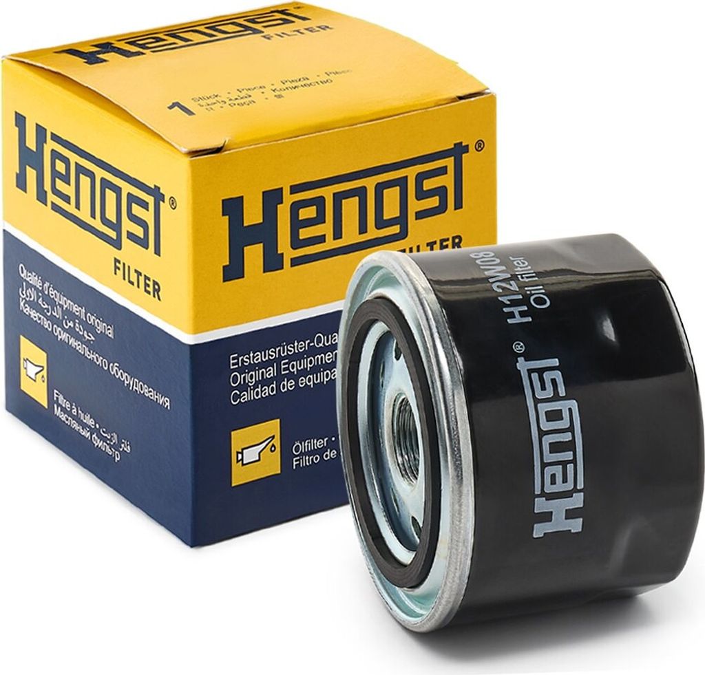 Ölfilter HENGST FILTER H12W08 für FIAT Ducato Kastenwagen (250, 290) Ducato Pritsche / Fahrgestell (250, 290) Ducato Bus (250, 290) DUCATO Kasten