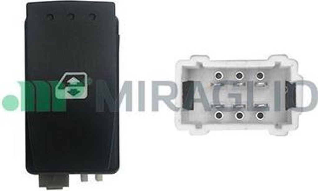 MIRAGLIO 121/RNI76004 Schalter, Fensterheber OE 8200315024 kompatibel mit Megane