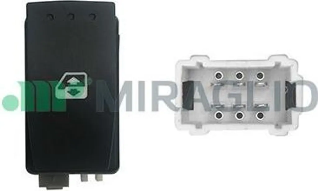 Miraglio 121/RNI76004 Interruttore Alzacristalli Megane 2 OE 8200315024