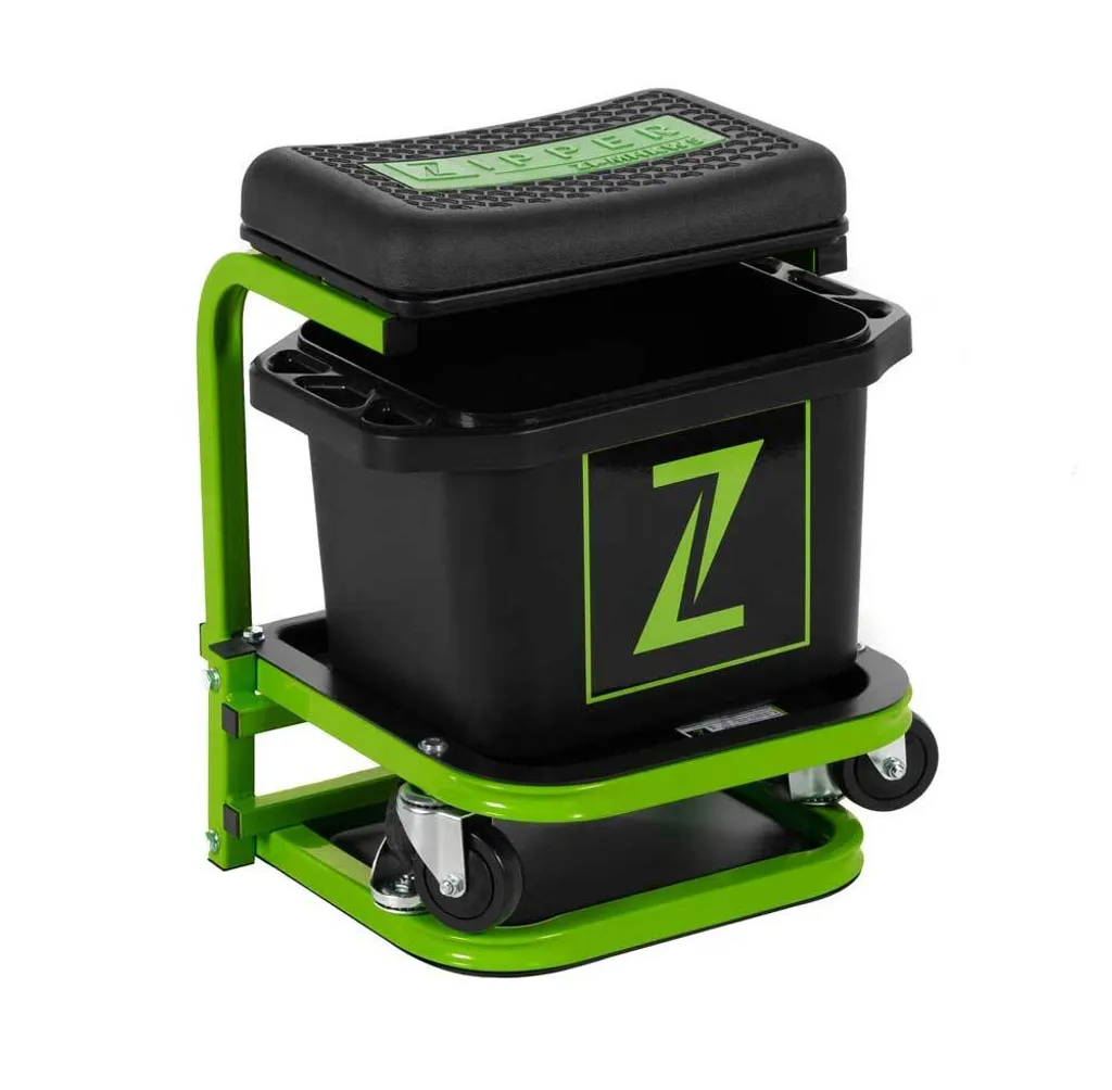 Fini le mal de dos avec ce tabouret de lavage mobile et bac de 5 Litres