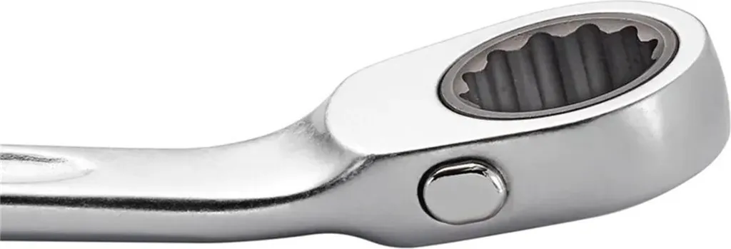 Stahlwille 41471616 Llave Di Carraca Combinata Di Boca Fija E Boca En Estrella, Acodado 17A 1/4