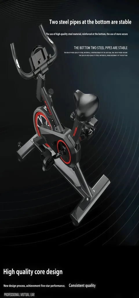 Vélo d'appartement compact sans écran pour entraînement simple - 9