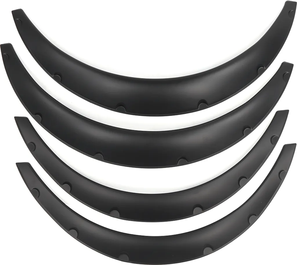 Élargisseurs de Roues Flexibles Noir Mat - Protection Universelle 4x4