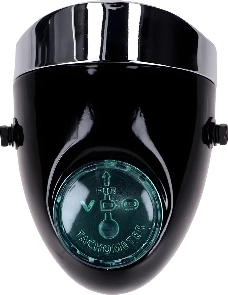 Phare de remplacement Puch Maxi pour restauration mobylette noire - 4