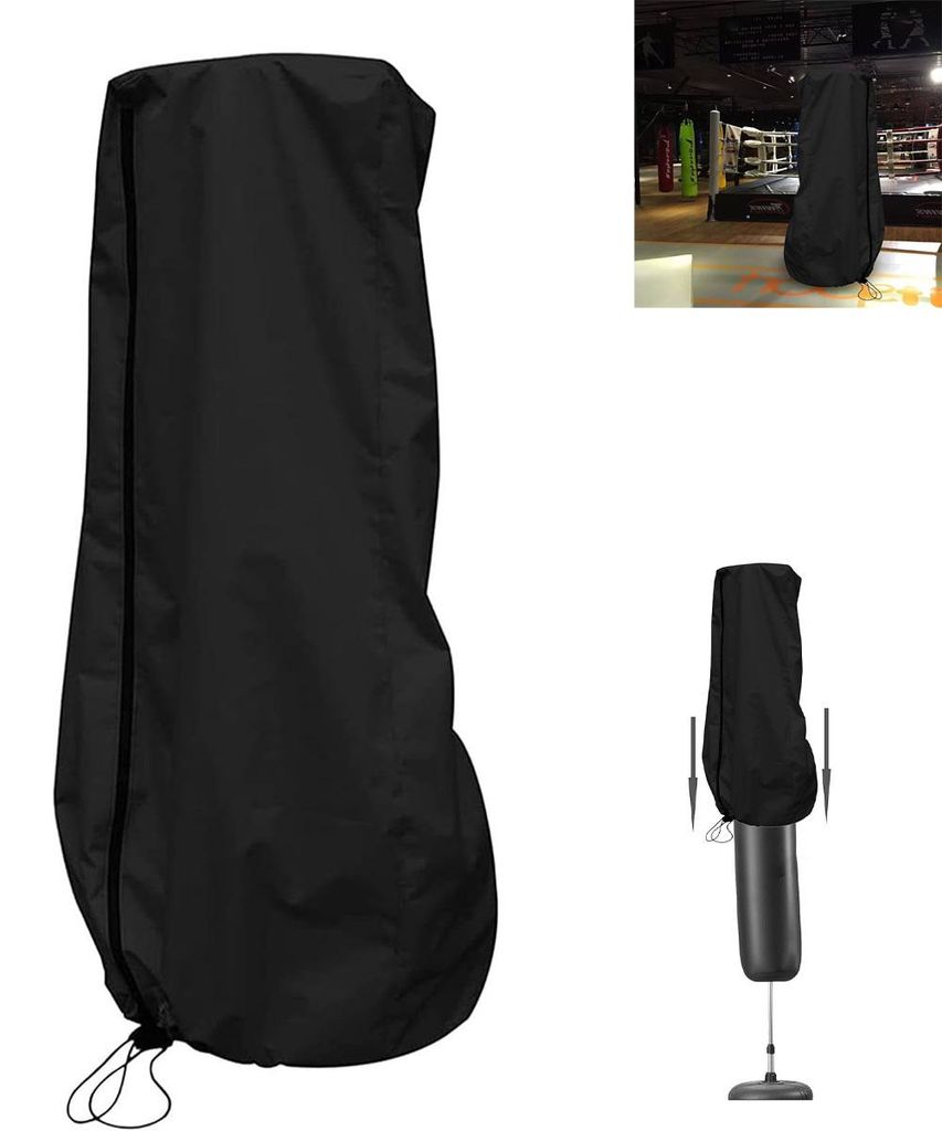 Standboxsack Abdeckung,Wasserdichte Schutzplane 76x176cm für Outdoor & Indoor, Staubdicht & Reißfest, Inkl. verstellbarem Kordelzug, 210D Oxford,...