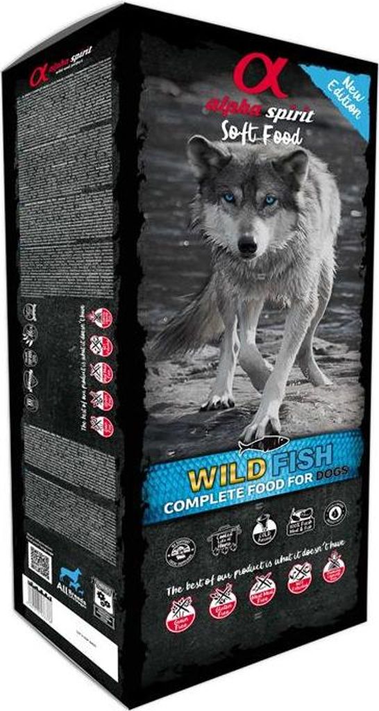 Alpha Spirit WILD FISH weiches Trockenfutter 200g (1 Schale)