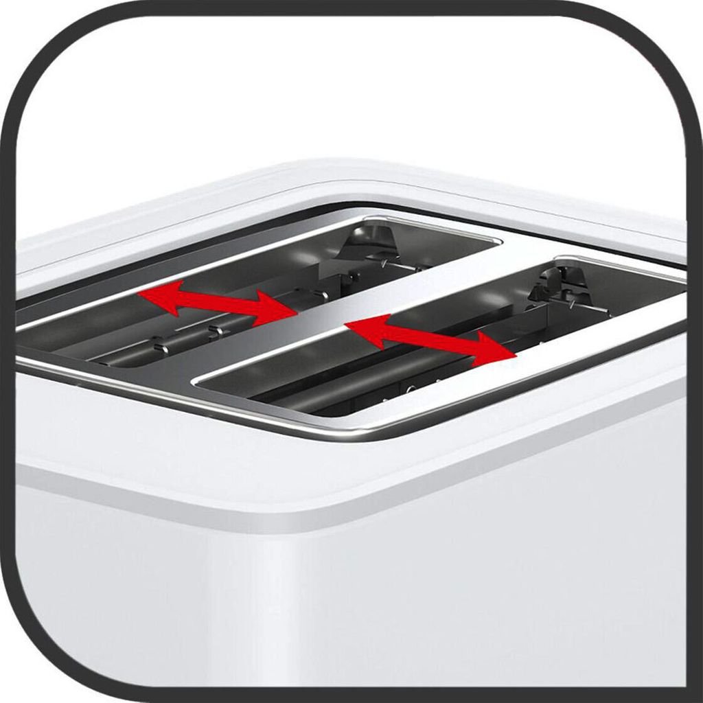 Tefal Toaster Sense, 7 Bräunungsstufen; Digitaldisplay; Produktbild 3