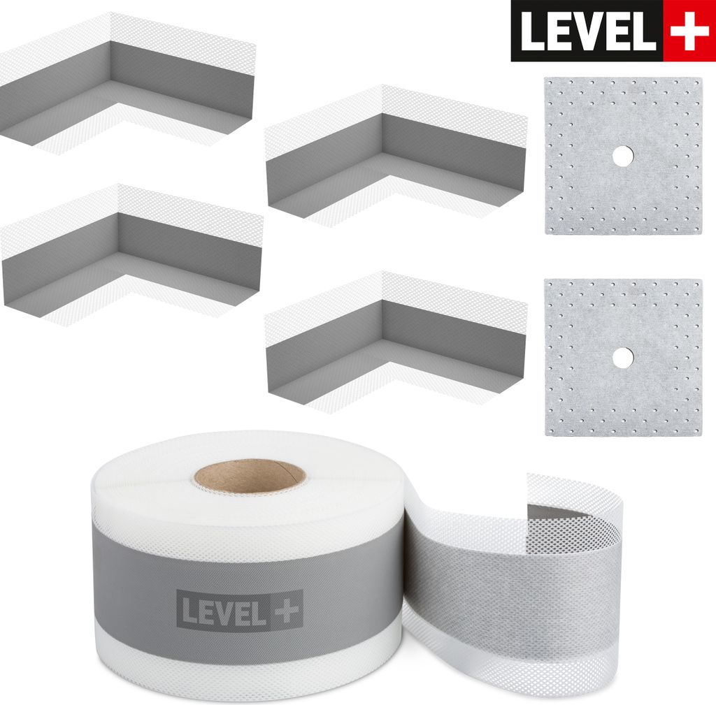 Abdichtung Set Dichtband Innenecken Dichtmanschetten Bandset Innen Außen SET G2