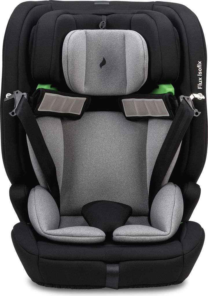 Osann Flux Isofix i-Size (76-150cm) - Grey Melange Produktbild 