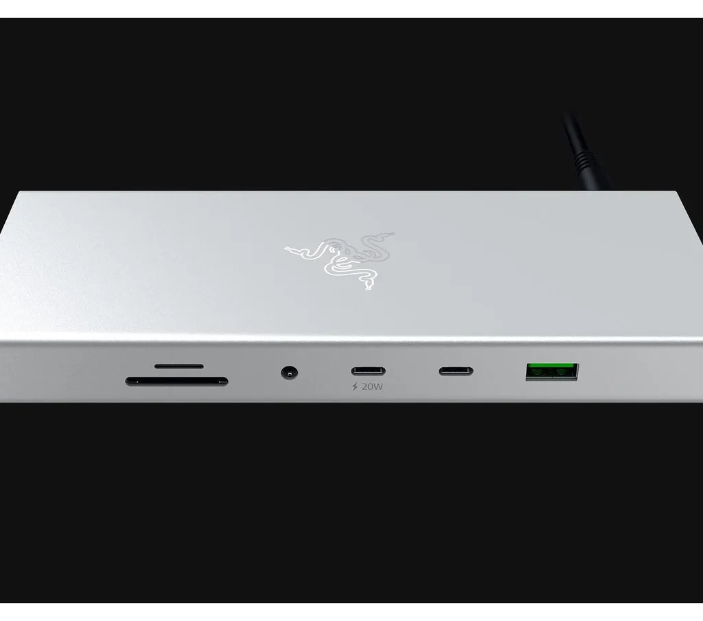 Razer USB-C Dock 4 Mercury RC21-02280200-R3EK Station d'accueil PC