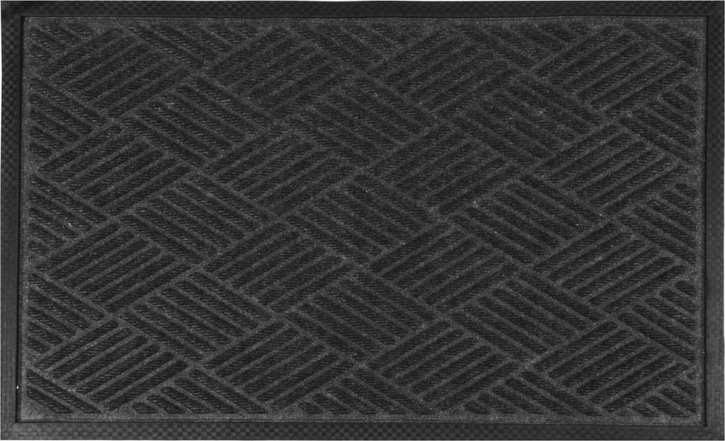 Bestlivings Fußmatte Hochwertig, für Innen- und Außenbereich (90x60 cm / Anthrazit) Fußabtreter Schmutzfangmatte Türmatte Bodenmatte Läufer T...