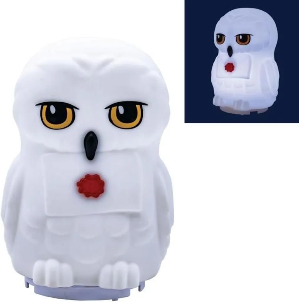 Luce Notturna Harry Potter Edvige 3D | Lampada LED Timer USB per Bambini - 5
