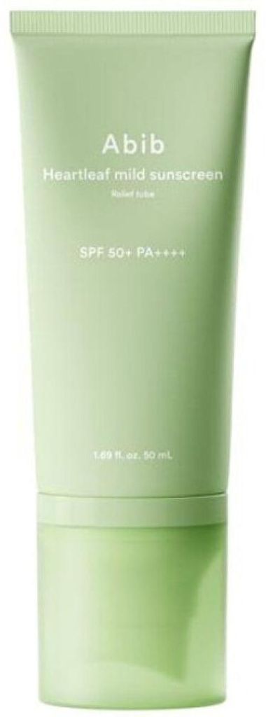 ABIB Heartleaf Mild Sonnenschutz-Tube, 50 ml Produktbild 