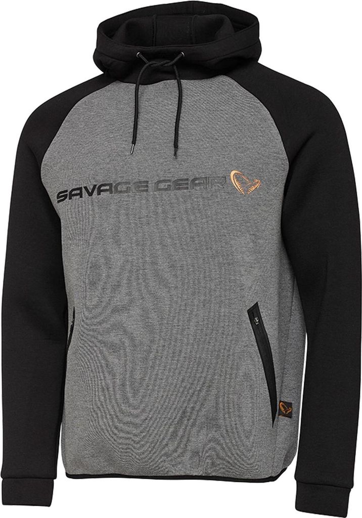 Savage Gear Hoodie Tec-Foam Hoodie Dark Grey Melange XL