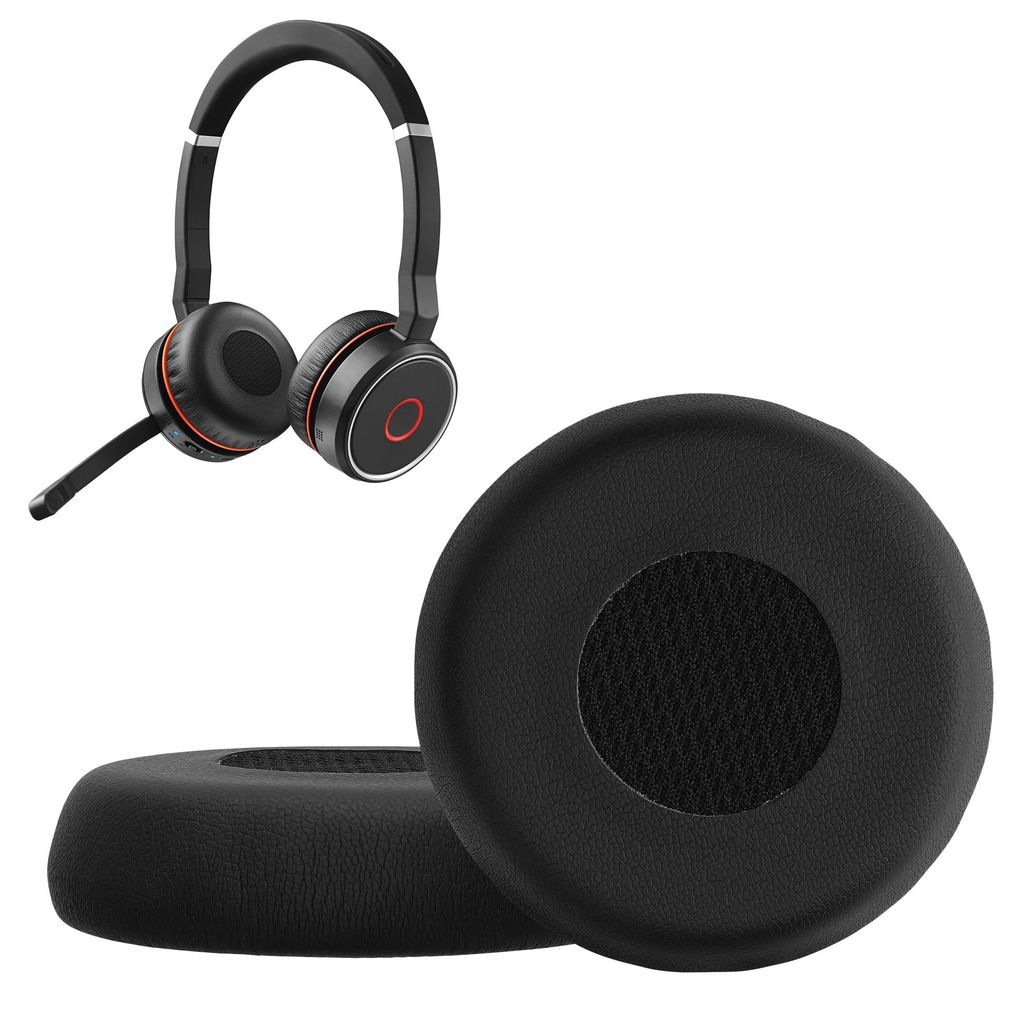 kwmobile 2x Ohr Polster für Jabra Evolve 2 75 Ohrpolster - Produktbild 
