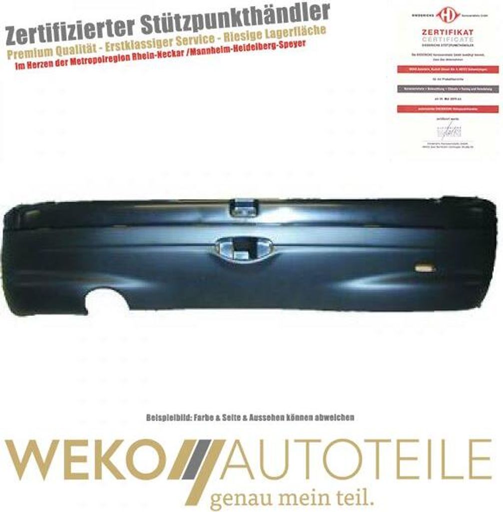 Stoßstange hinten DIEDERICHS 4225055 für PEUGEOT