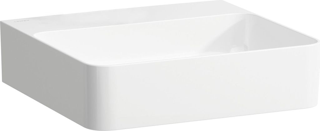 LAUFEN VAL Aufsatzwaschtisch, ohne Hahnloch, ohne Überlauf, US geschl. 450x420mm, H8162807571121