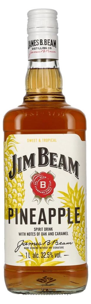 Jim Beam Pineapple Spirit Drink 32,5% Vol. 1l Produktbild 