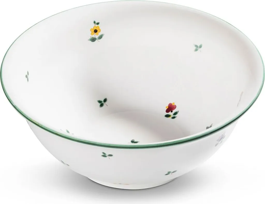 Grand saladier en céramique Streublumen Gmundner Keramik pour votre table