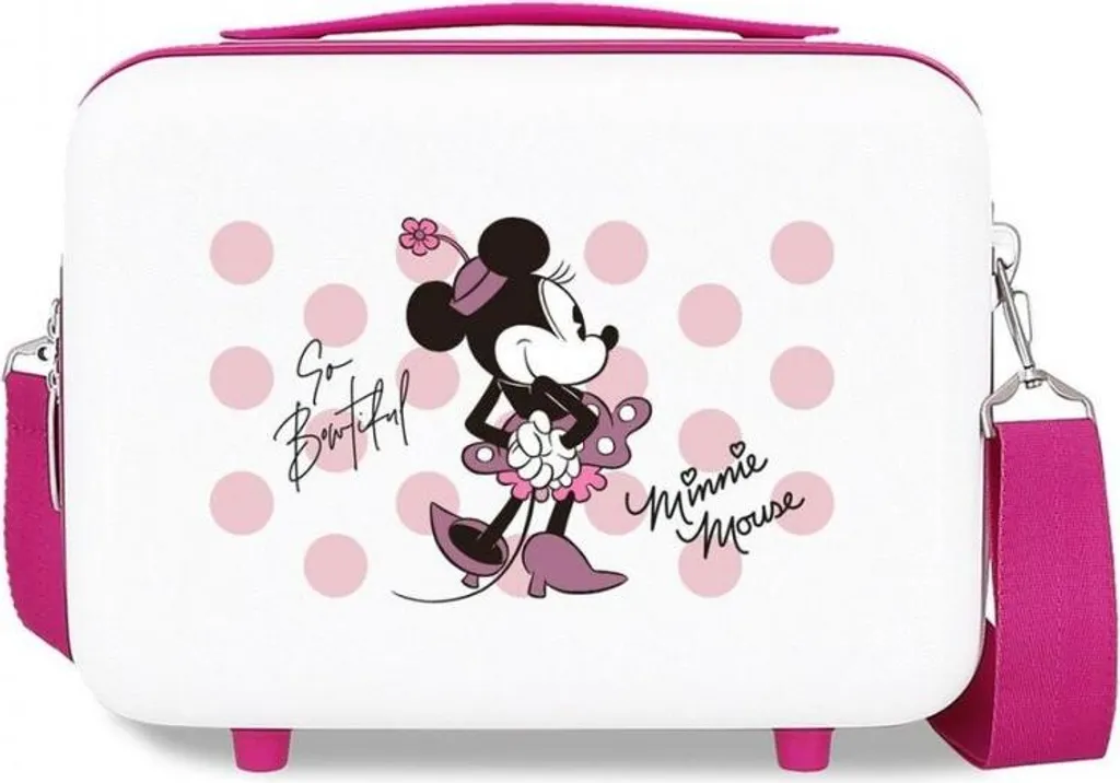 Valise enfant Minnie Mouse 9L : fini les bagages trop lourds !