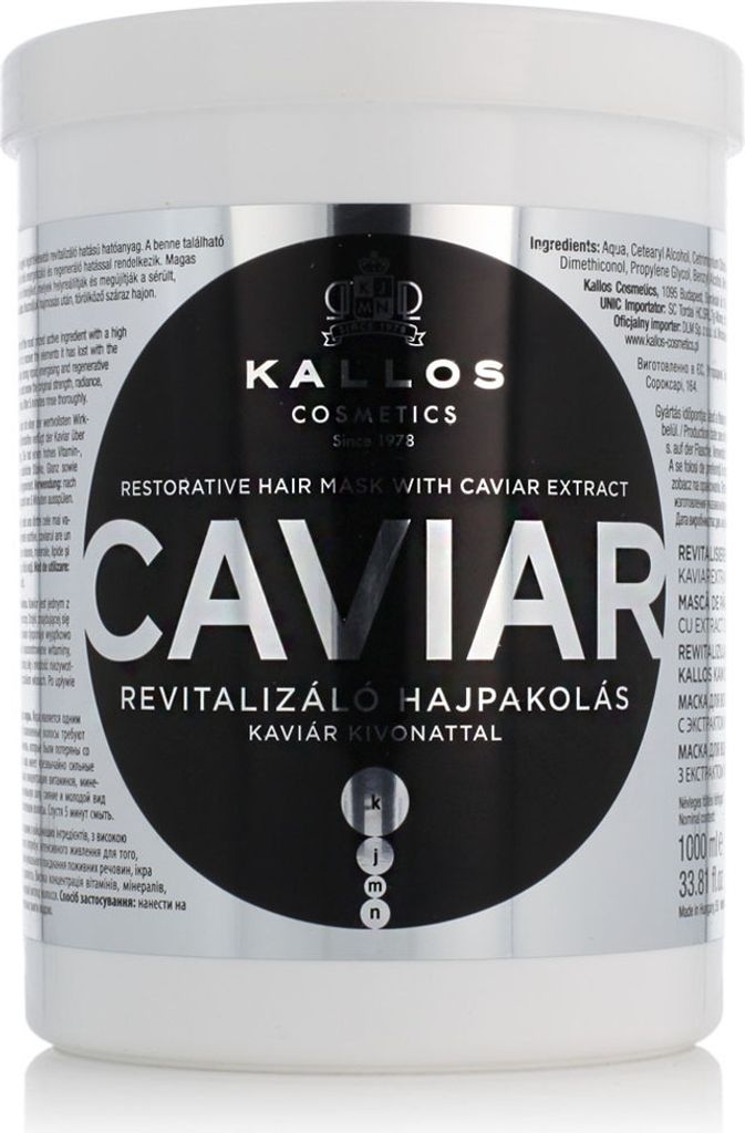 Kallos Caviar Restorative Hair Mask 1000 ml Produktbild 