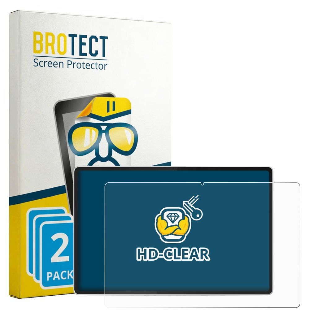 2x Für Lenovo Idea Tab Pro Gen 2 13" Schutzfolie BROTECT Produktbild 