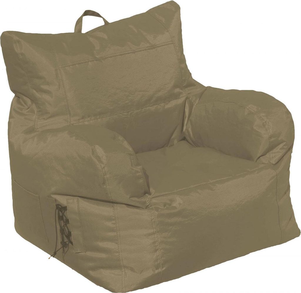 Sessel Ossidiana, Gepolsterter Sitz, Einzelsofa im Wohnzimmer, Stuhl mit Armlehnen, Italy, 75x65 h70 cm, Beige