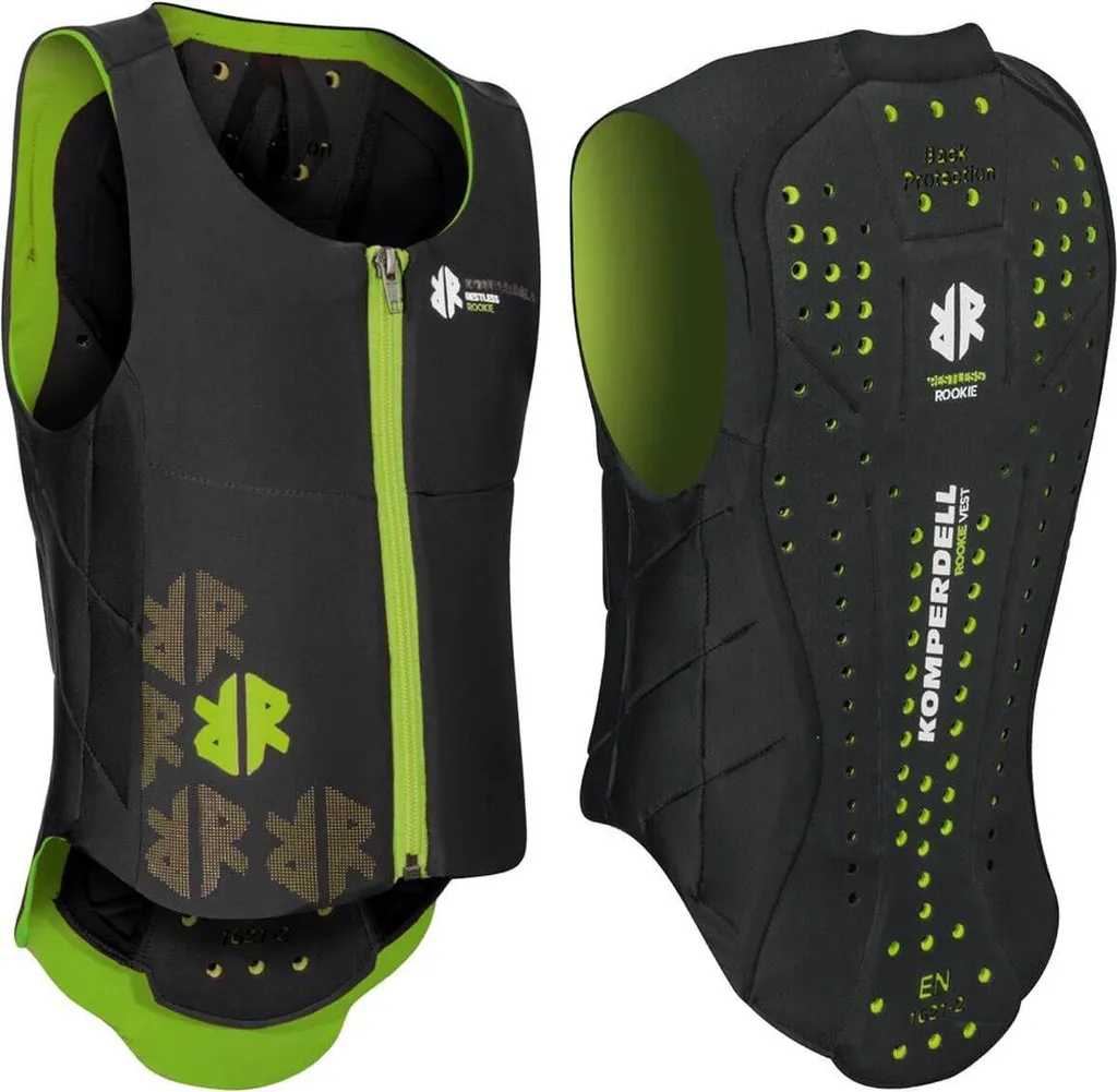 Paraschiena Snowboard Junior Komperdell Ballistic Vest 140 Verde
