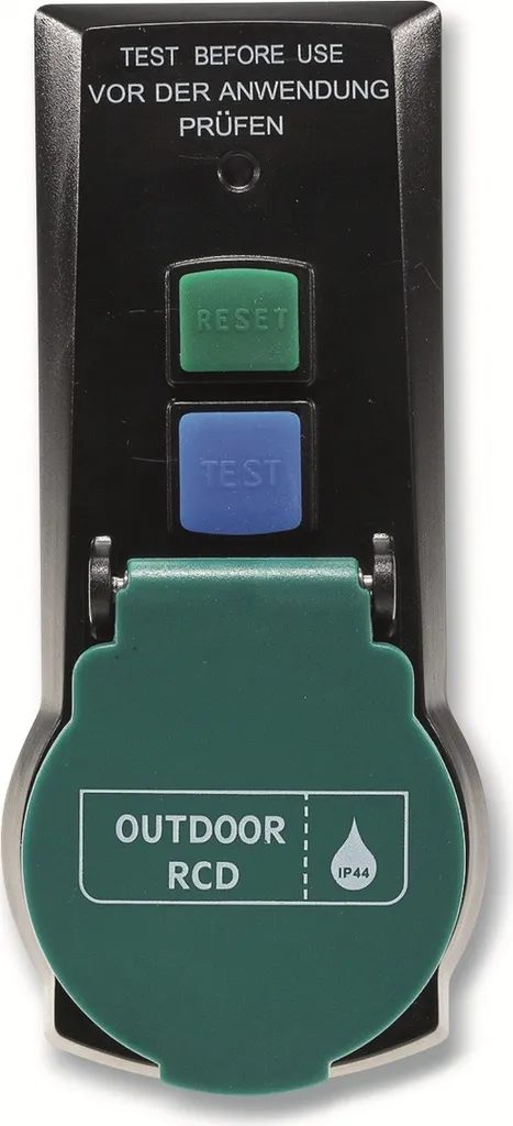Adaptateur de protection différentiel intermédiaire RCD 30mA portable - 14