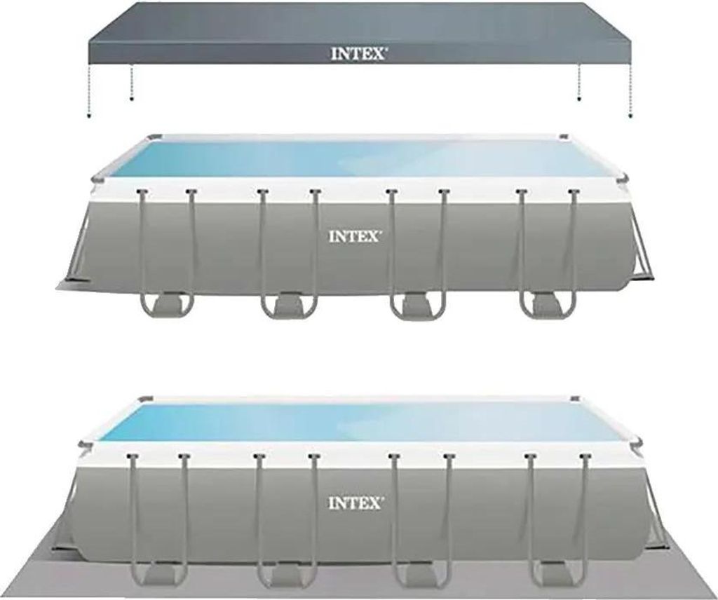Intex 26356, 17203 l, Rámový bazén, Děti a dospělí, Žebřík, Obrázek produktu 