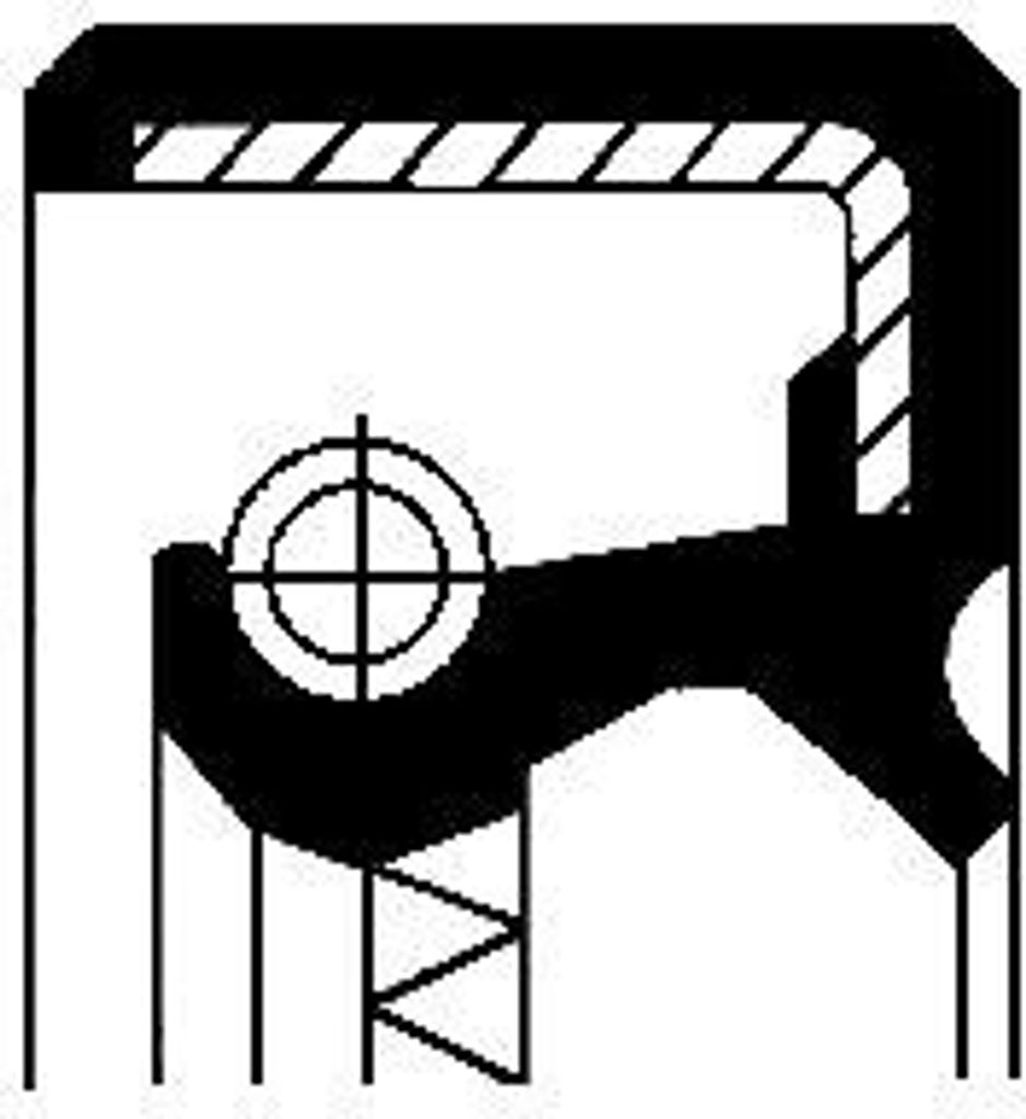 CORTECO Wellendichtring Schaltgetriebe 12015772B
