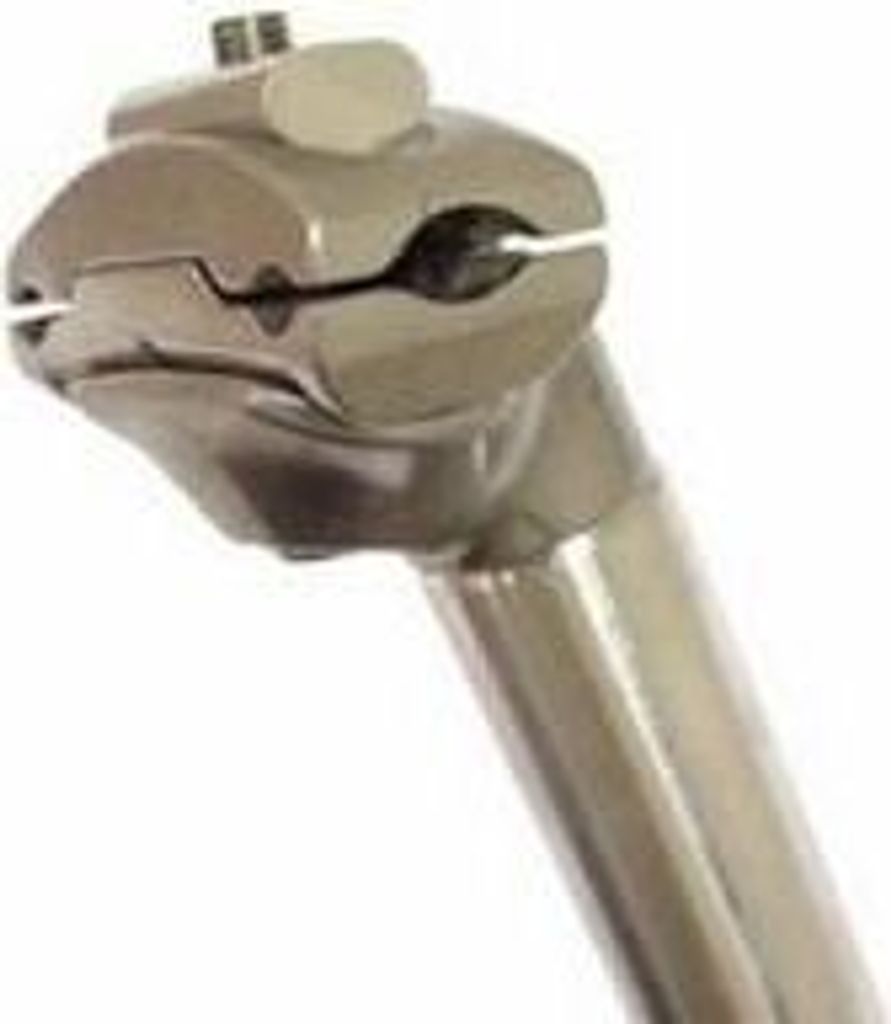 Zoom Sattelstütze Fix 26 x 350 mm Aluminium Silber