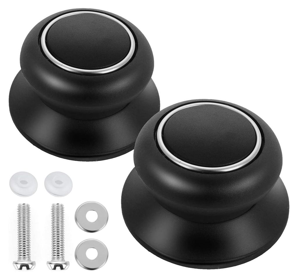 2 Stück Topfdeckelgriff, Universal Topfdeckelknöpfe Produktbild 