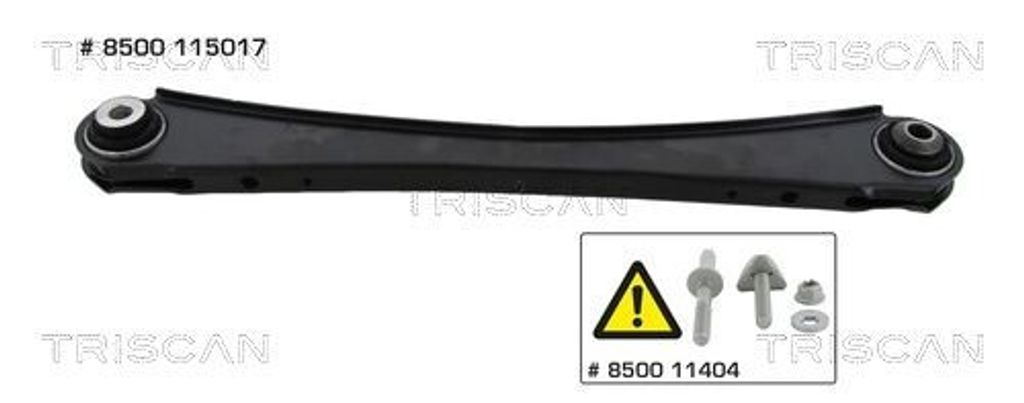 TRISCAN 8500 115017 Querlenker für BMW X3 (F25) Schräglenker