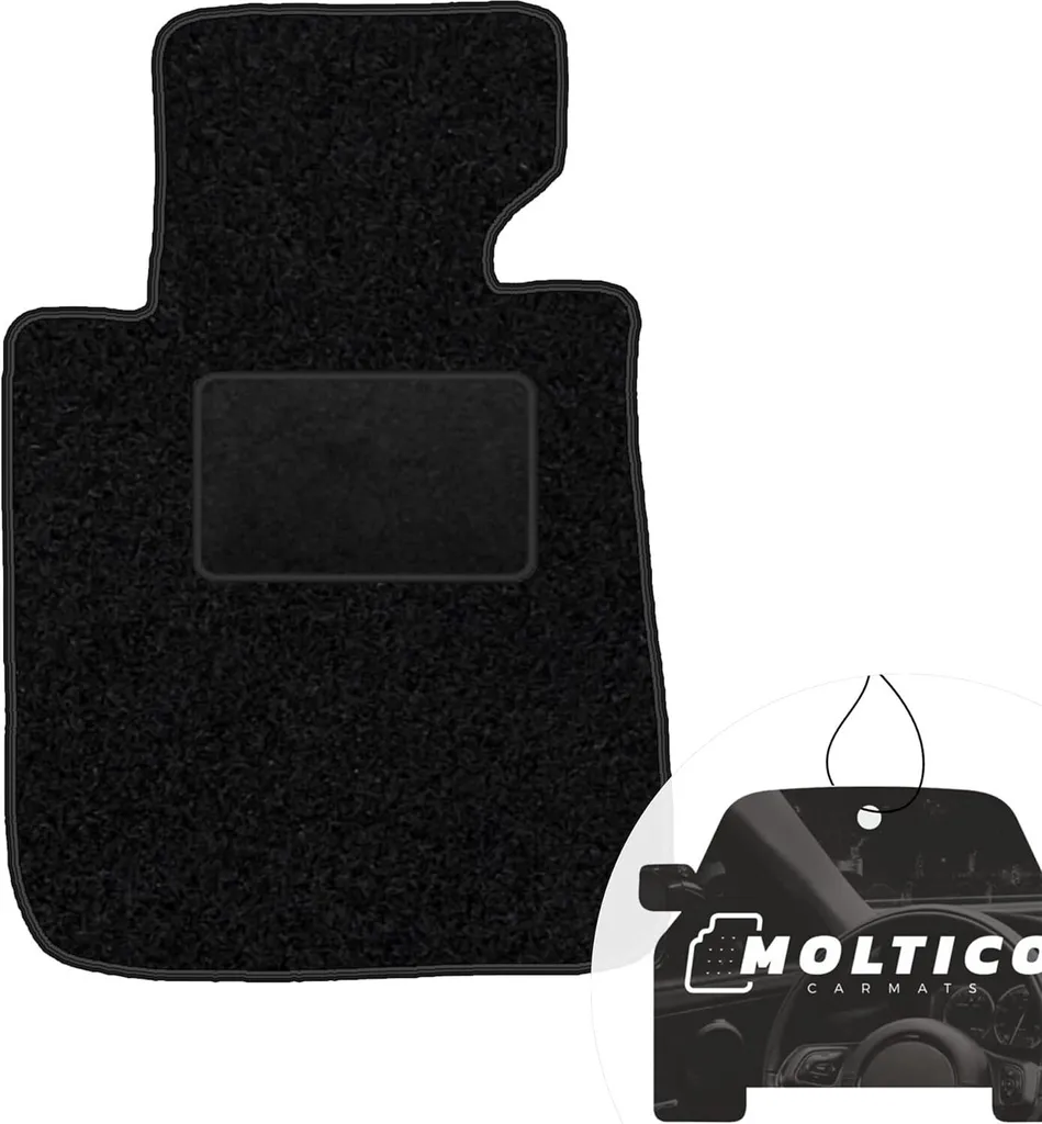 Tappetino Guida per BMW 3 E90 E91 (05-12) | Velluto Nero Alta Qualità