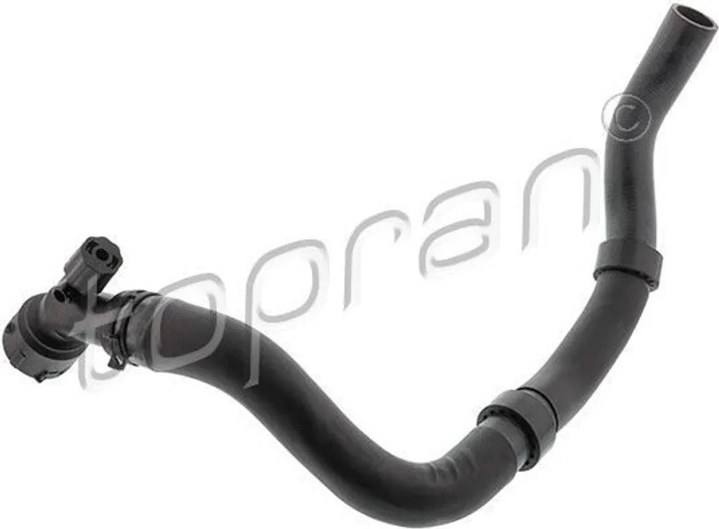 Tuyau de radiateur inférieur renforcé TOPRAN 118 982 compatible Fox 5Z