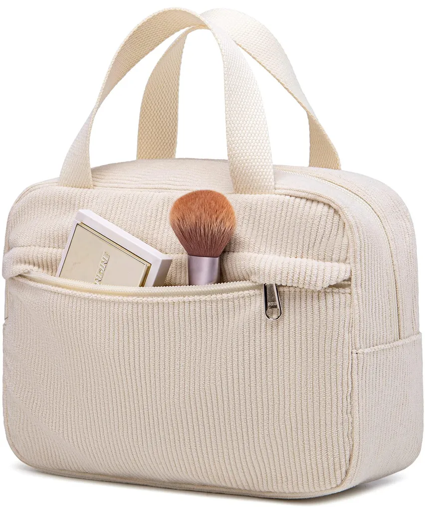 Trousse de toilette voyage imperméable avec crochet, modèle grand volume