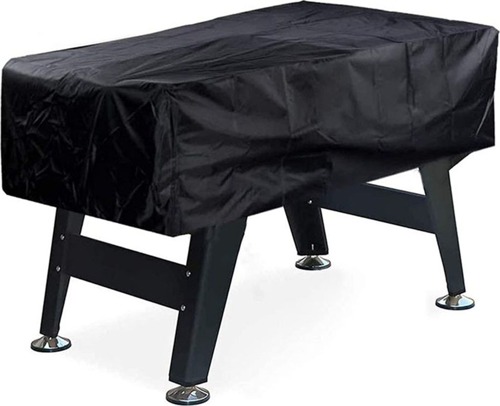 Wasserdichte Tischfussball-Tischabdeckung Klappbare Fussballtischabdeckung Staubdichte Abdeckung Feuchtigkeitsbestaendige rechteckige Moebelschutzh...