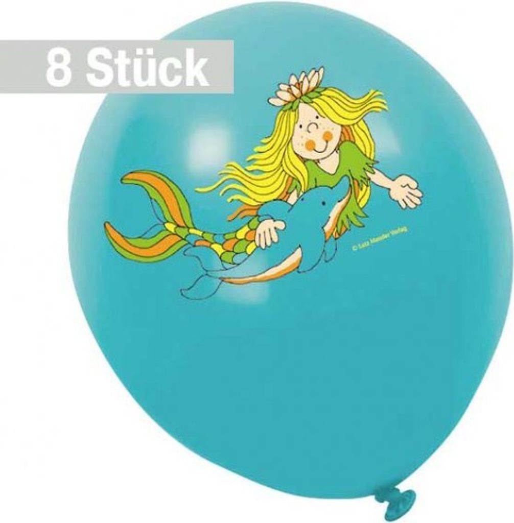 LUTZ MAUDER Kindergeburtstag Luftballons Nixe Sina