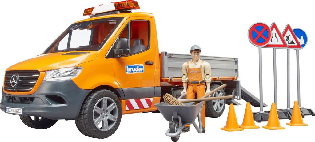 BRUDER MB Sprinter Municipal, Fahrzeug-Set, 3 Jahr(e), Produktbild 