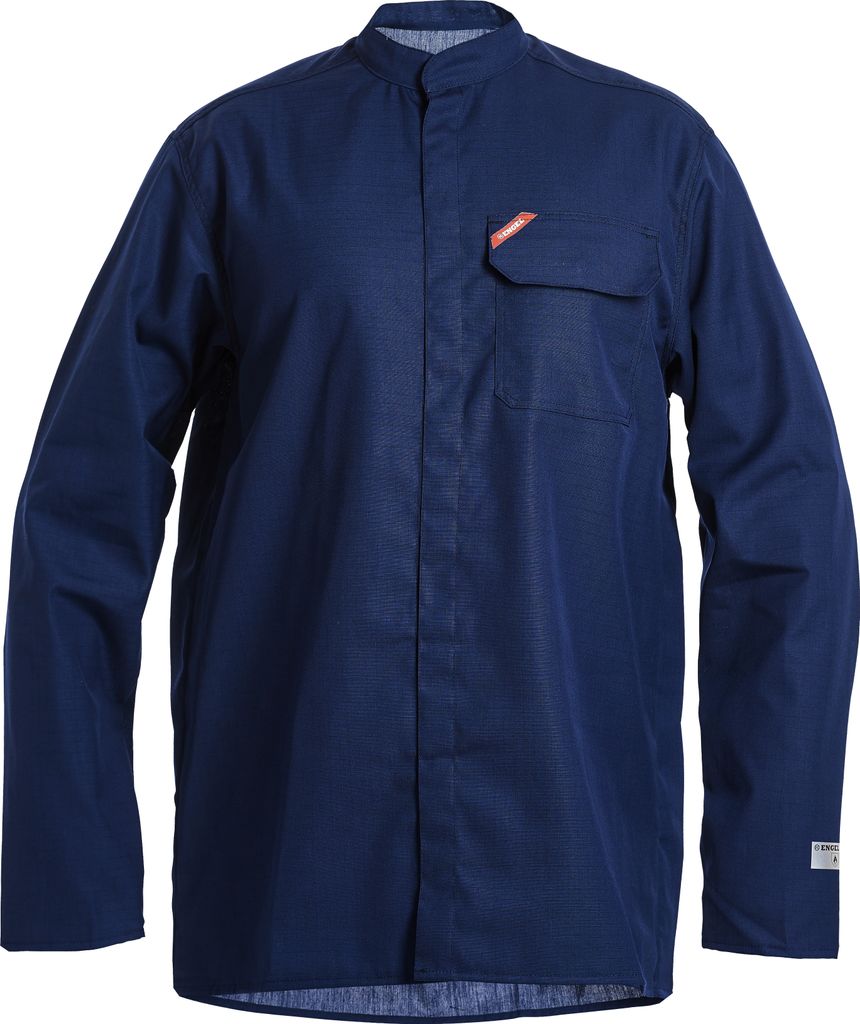 F. Engel Safety+ Multinorm Hemd, Marine, Gr. 45/46