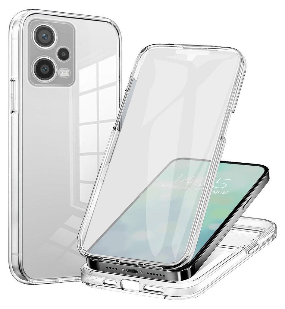360 Grad Handyhülle für Xiaomi Redmi Note 12 Pro+ 5G Case Produktbild 