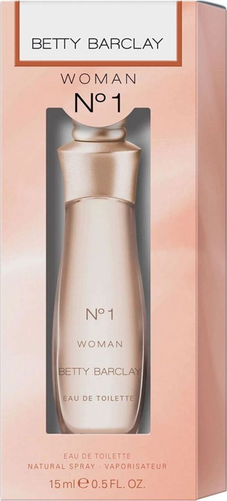 3x Betty Barclay No1 Women Eau de Toilette 15ml, Parfum für Damen, fruchtiger, intensiver Frauenduft, Parfüm für den Mädchen, EDT Spray, Pour F...
